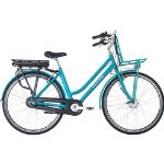 Blaue xxxlutz E-Bikes & Elektrofahrräder aus Metall für Damen 28 Zoll mit Nabenschaltung 