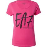 Pinke Armani Emporio Armani T-Shirts mit Glitzer aus Jersey für Damen Größe XS 