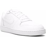 Weiße Nike Ebernon Flache Sneaker Schnürung aus Gummi 