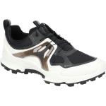 Weiße Ecco Trail Gore Tex Flache Sneaker mit herausnehmbarem Fußbett für Damen 