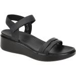 Ecco FLOWT WEDGE LX 27330351052 schwarz - Riemchen Sandale für Damen