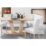 Weiße Moderne Home Affaire Sitzbänke aus Massivholz 
