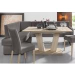 Braune Moderne Home Affaire Sitzbänke aus Massivholz 