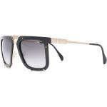 Schwarze Cazal Rechteckige Sonnenbrillen mit Sehstärke für Herren Größe XL 
