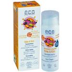 Eco Cosmetics Vegane Bio Sonnenschutzmittel 50 ml mit Granatapfel für  empfindliche Haut für Babys 