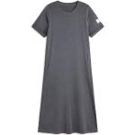 Graue Ecoalf Maxi Maxikleider & lange Kleider aus Baumwolle für Damen Größe XS 