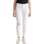 Weiße Esprit EDC Skinny Jeans aus Elastan maschinenwaschbar für Damen Größe XL Weite 28 