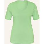 Hellgrüne Efixelle T-Shirts aus Baumwolle für Damen 