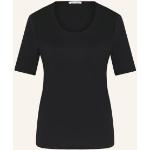 Schwarze Efixelle T-Shirts aus Baumwolle für Damen 