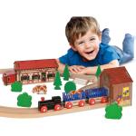 Bauernhof Eisenbahn Spielzeuge Eisenbahn aus Holz 