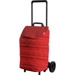 Rote Einkaufstrolleys & Einkaufswagen 50 l aus Kunstfaser 