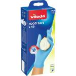 Einweghandschuhe Vileda Food Safe 40 mtl. Größe M/L blau