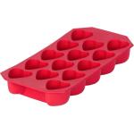 Rote Butlers Eiswürfelbereiter aus Kunststoff 