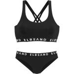 Schwarze Elbsand Bustier-Bikinis für Damen 