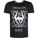 The Elder Scrolls - Dragon Soul Herren T-Shirt, Schwarz, XL