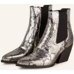 Elena Iachi Cowboy Boots silber