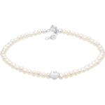 Silberne Elli Perlenarmbänder aus Silber handgemacht für Damen zum Valentinstag 