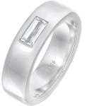 Silberne Elli Premium Topas Ringe aus Silber handgemacht für Damen 52mm 