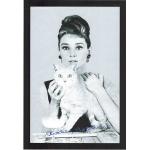 empireposter Audrey Hepburn Bedruckte Spiegel Katzen aus Kunststoff 
