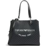 Schwarze Armani Emporio Armani Damenhandtaschen aus Kunstleder 