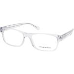 Armani Emporio Armani Rechteckige Herrenbrillen aus Kunststoff 