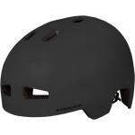 Schwarze Endura BMX Helme & Dirt Helme 44 cm belüftet für Herren 