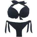 Schwarze Bikini Sets in 75C für Damen Größe L 