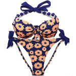 Bikini Sets Sonnenblumen in 75C für Damen Größe M 
