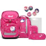 Pinke Ergobag Pack Nachhaltige Schulranzen Sets aus Kunstfaser für Kinder 
