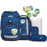 Blaue Ergobag Pack Nachhaltige Schulranzen Sets schmutzabweisend für Kinder 