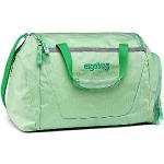 Hellgrüne Ergobag Nachhaltige Kinderturnbeutel & Kindersportbeutel aus Polyester schmutzabweisend 
