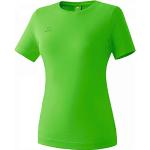 Reduzierte Grüne Klassische Kurzärmelige Erima T-Shirts für Damen Größe S 