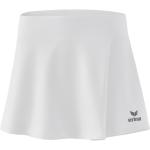 Weiße Erima Tennisröcke aus Gummi für Damen Größe L 