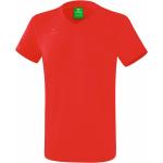 Rote Erima T-Shirts aus Baumwolle für Damen Größe XXL 