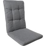 (Ersatz-) Sitz-/Rückenkissen für Dedin Lounge-Stuhl Grau