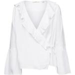 Weiße Esprit Blusenshirts für Damen Größe S 