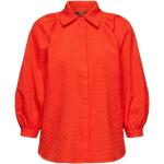 Orange Esprit Blusenshirts Orangen für Damen Größe L 