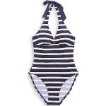 Marineblaue Esprit Damenbadeanzüge & Damenschwimmanzüge aus Elastan Größe S 