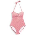 Reduzierte Pinke Print Esprit Neckholder-Badeanzüge für Damen Größe S 