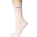 ESPRIT Damen Socken Basic Pure 2-Pack W SO Baumwolle einfarbig 2 Paar, Rosa (Orchid 8985), 39-42