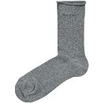 ESPRIT Damen Socken Basic Pure 4er Pack, Größe:39-42, Farbe:Light Greymel. (3390)