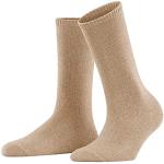 ESPRIT Damen Socken Glitter Boot Wolle Kaschmir einfarbig 1 Paar, Beige (Nude 4042), 39-42