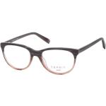 Braune Esprit Cat-eye Damenbrillen aus Kunststoff 