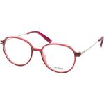 Rote Esprit Runde Damenbrillen aus Kunststoff 