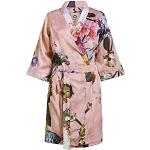 Pastellrosa ESSENZA HOME OEKO-TEX Nachhaltige Kimonos aus Baumwolle trocknergeeignet Größe M 