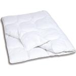 Weiße Bettdecken aus Polyester trocknergeeignet 140x200 cm 1 Teil 