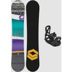 Schwarze F2 Snowboard Sets für Kinder 