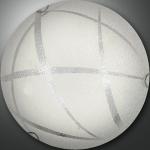 Weiße Fabas Luce Astros Led-Deckenleuchten aus Metall 