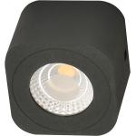 Fabas Luce LED-Spot Palmi Aluminium Anthrazit 7x5x7 cm (BxHxT) 1-flammig inkl. Leuchtmittel