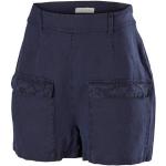 Mitternachtsblaue Falke Shorts & kurze Hosen aus Seide für Damen Größe L 